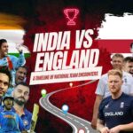 India vs England cricket team timeline, India England cricket matches history