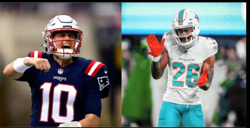 New England Patriots vs Miami Dolphins match player stats