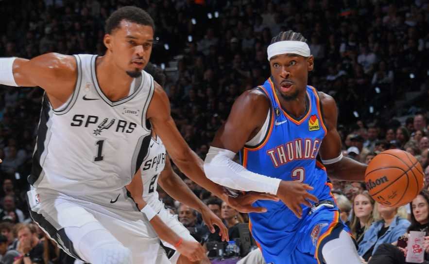 Oklahoma City Thunder vs San Antonio Spurs Match Player Stats: Full NBA Scorecard and Highlights