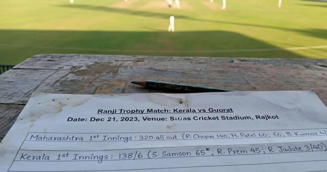 Kerala Cricket Team vs Gujarat Cricket Team Match Scorecard: Ranji Trophy