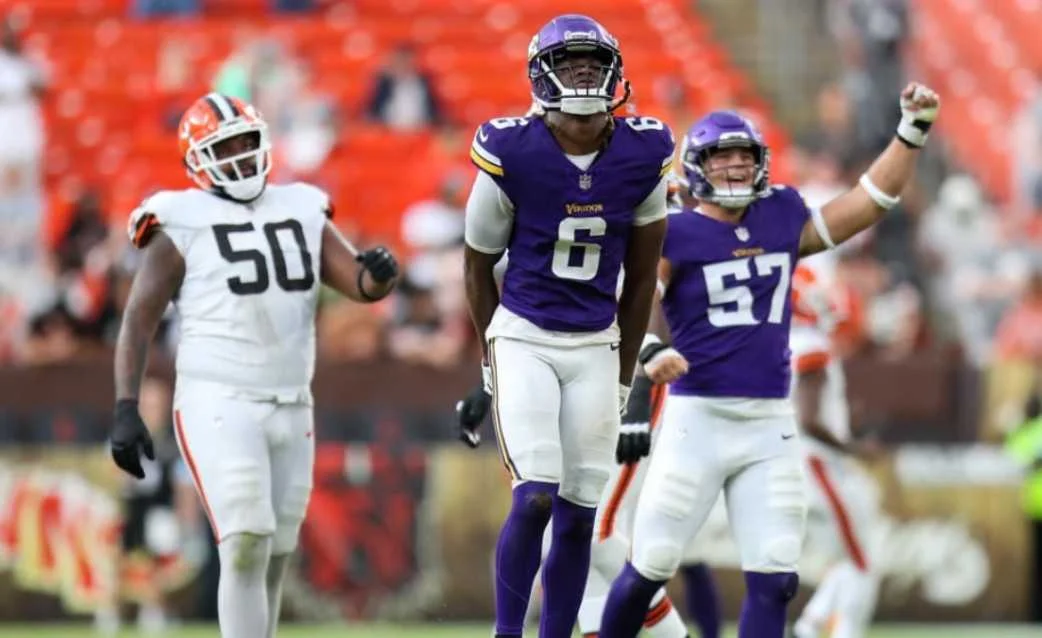 Minnesota Vikings vs Cleveland Browns Match Player Stats