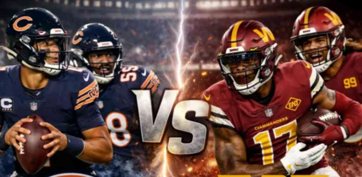 Chicago Bears vs Washington Commanders match player stats