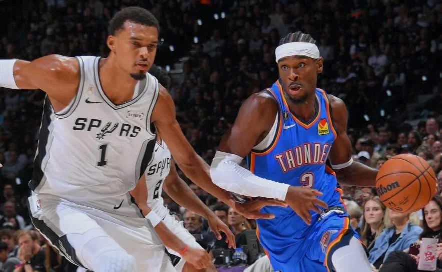 Oklahoma City Thunder vs San Antonio Spurs Match Player Stats: Full NBA Scorecard and Highlights